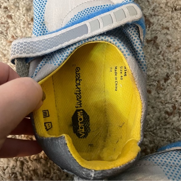 Vibram Fivefingers Blue Gray Bikila Mesh Running Shoes Womens Size 40 EU - Picture 6 of 6